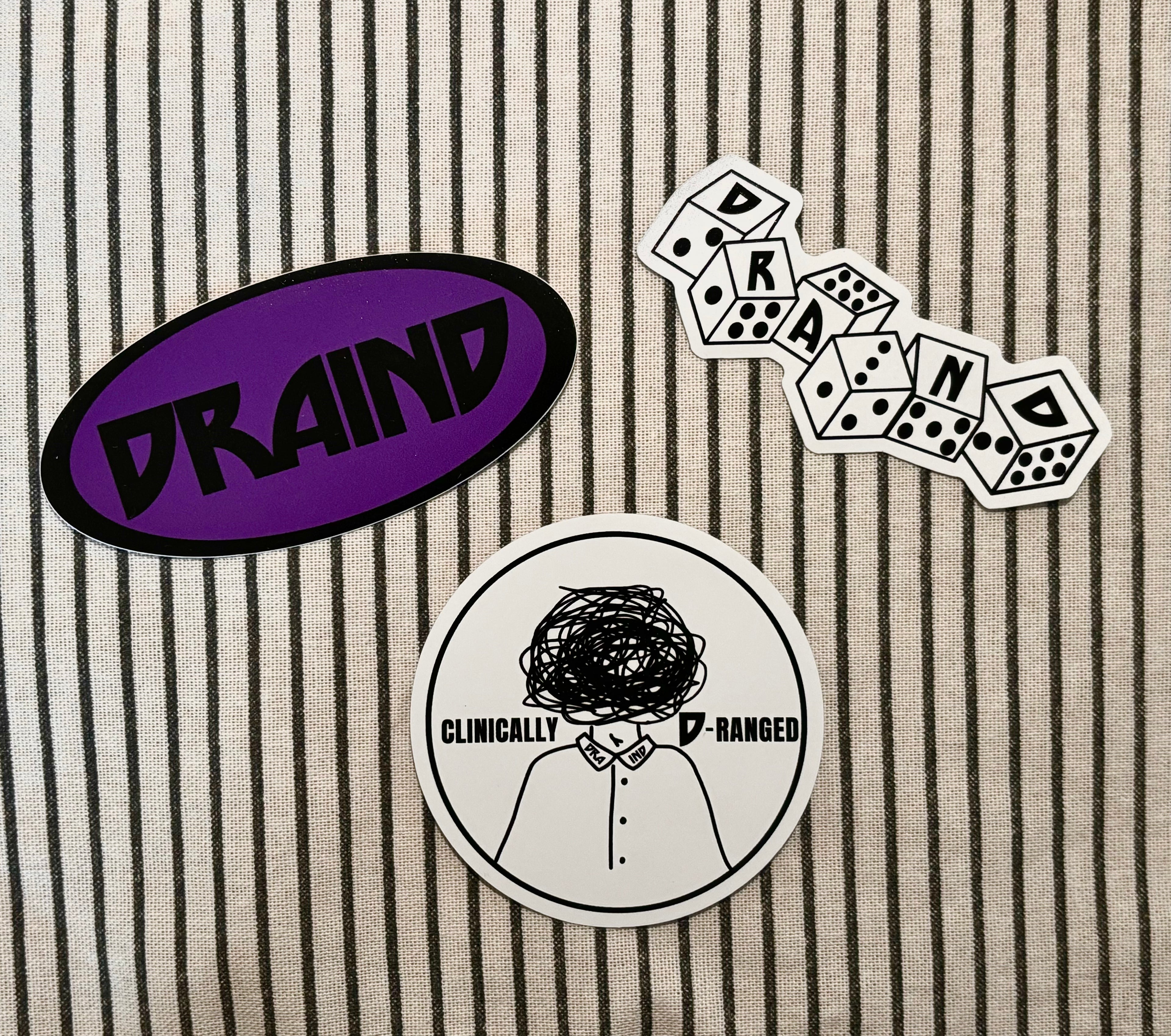 THE DRAIND STICKER PACK